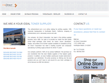 Tablet Screenshot of inkdirects.com